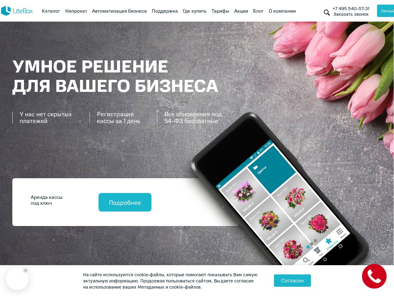 Лайтбокс ЕГАИС — главная страница сайта