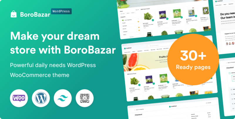 BoroBazar – Grocery Store WooCommerce WordPress theme