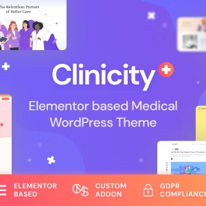 Clinicity - Health & Medical Elementor Theme