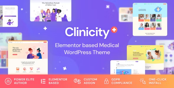 Clinicity – Health & Medical Elementor Theme