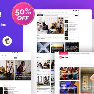 Kiante - Newspaper Magazine Blog Multi-Purpose Elementor WordPress Theme