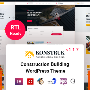 Konstruk - Construction WordPress Theme