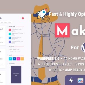 Maktub - Minimal & Lightweight Blog for WordPress