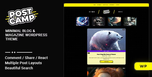 Postcamp – Blog & Magazine WordPress Theme