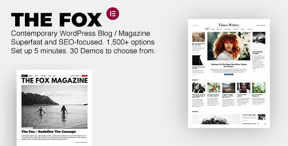 The Fox – Magazine Newspaper News WordPress Theme