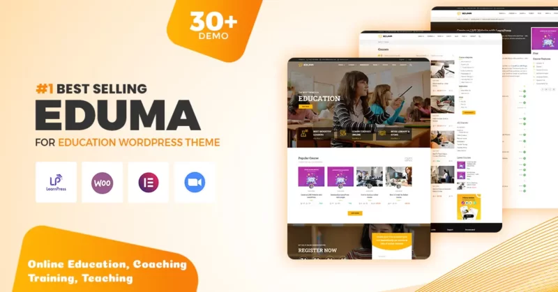 Eduma – Education WordPress Theme