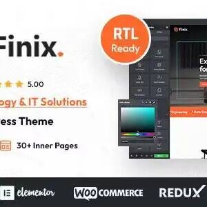 Finix - Technology & IT Solutions WordPress Theme