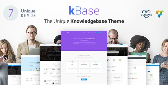 kBase – Knowledge Base WordPress Theme