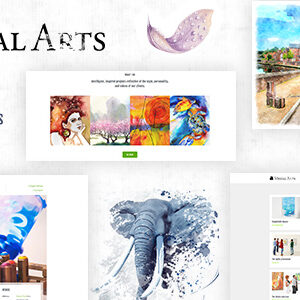 Visual Art - Gallery WordPress Theme