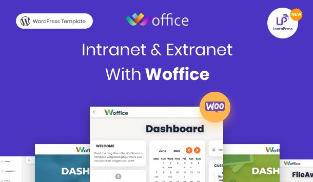 Woffice – Intranet, Extranet & Project Management WordPress Theme