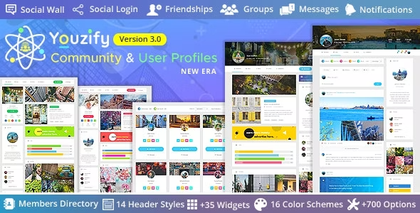 Youzify – BuddyPress Community & WordPress User Profile Plugin